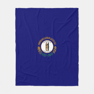 Kentucky State Flag Design Fleecedecke