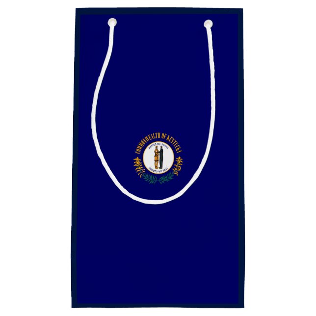 Kentucky State Flag Design Kleine Geschenktüte (Vorderseite)