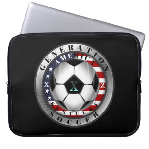 Kentucky State Generation X Amerikanischer Fußball Laptopschutzhülle
