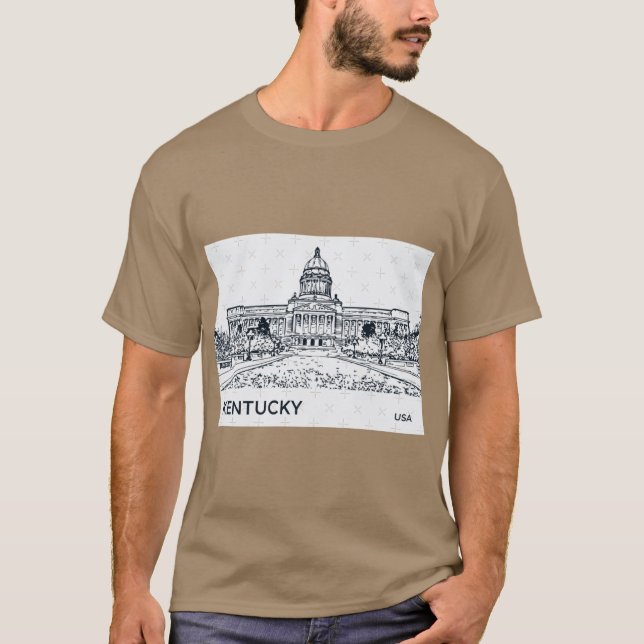 Kentucky State USA 2 T-Shirt (Vorderseite)