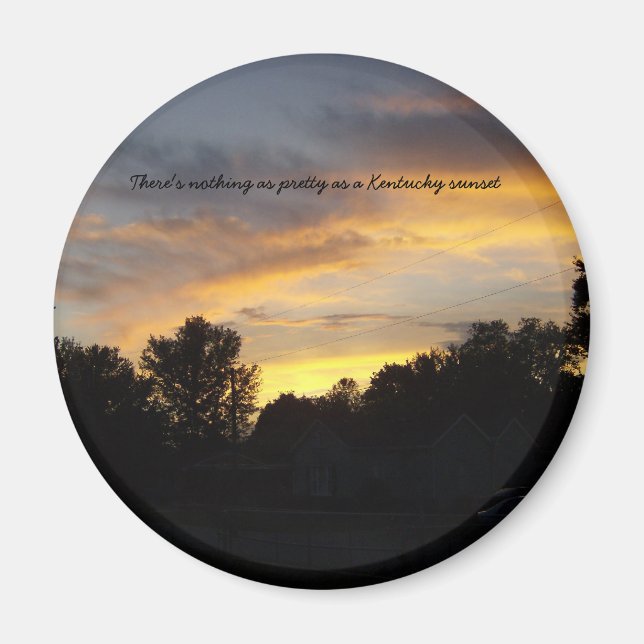 Kentucky Sunsets Magnet (Vorne)