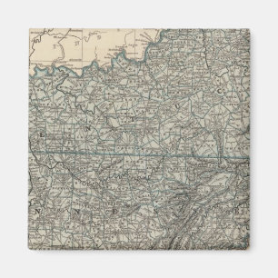 Kentucky, Tennessee 2 Magnet