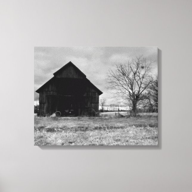 Kentucky Tobacco Barn 2 Leinwanddruck (Vorderseite)