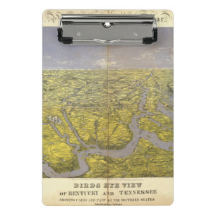 Kentucky und Tennessee 5 Mini Klemmbrett