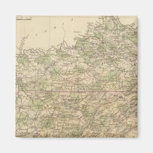 Kentucky und Tennessee 8 Magnet