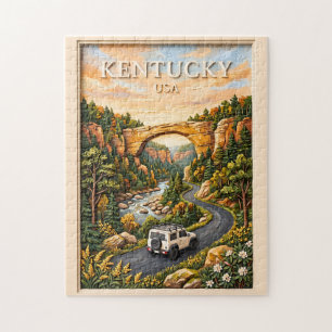 Kentucky USA Road Trip 3D Texturierte Red River Go