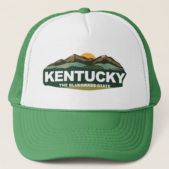 Kentucky USA Truckerkappe (Vorderseite)