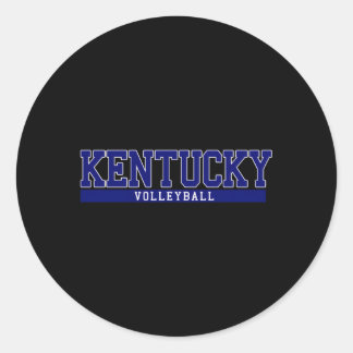 Kentucky Volleyball Runder Aufkleber