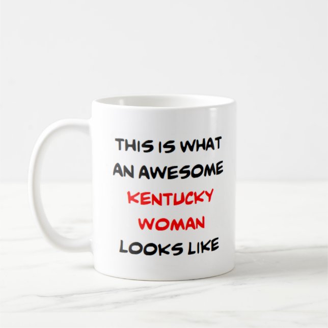 kentucky woman, awesome kaffeetasse (Links)