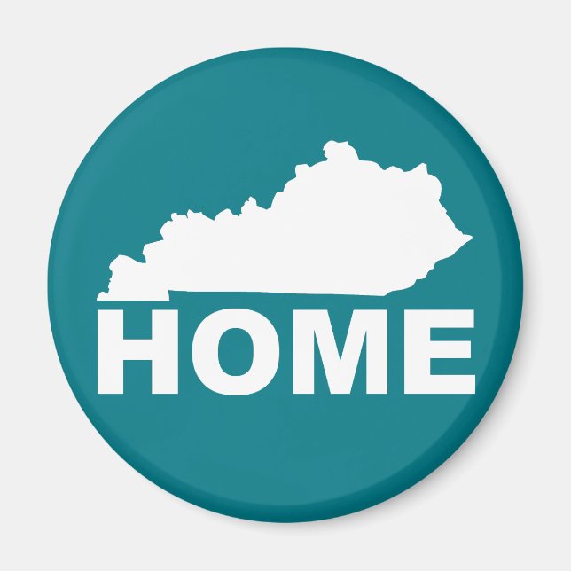 Kentucky Zuhause weg vom Staat Kühlschrankmagnet (Vorne)