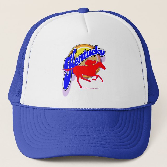 Kentuckythoroughbredkappe Truckerkappe (Vorderseite)
