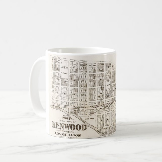 Kenwood California Map TASSE (Vorderseite Links)