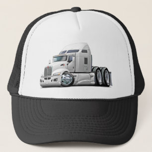 Kenworth 660 Weiß-LKW Truckerkappe