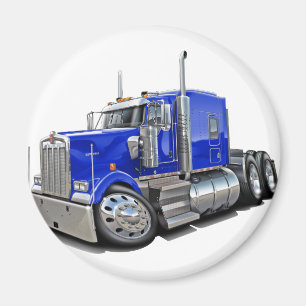 Kenworth w900 Blau-LKW Magnet