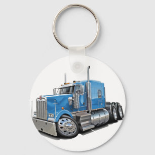 Kenworth w900 lt Blue Truck Schlüsselanhänger