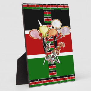 Kenya Birthday Fotoplatte