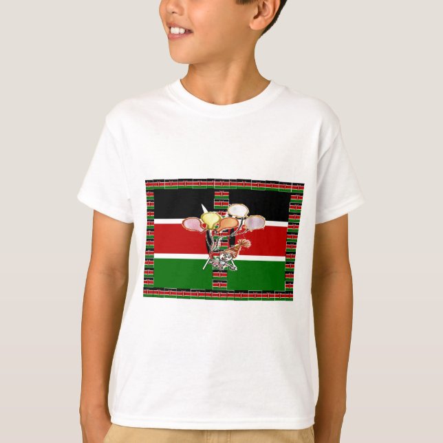 Kenya Birthday T-Shirt (Vorderseite)