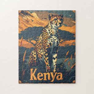 Kenya Cheetah Vintage