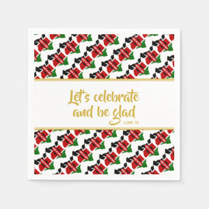 KENYA Christliches Party-Papier Serviette