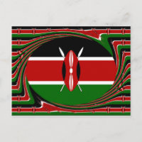 Kenya Flag Art - Patriotic & Modern Design