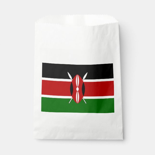 Kenya Flag Geschenktütchen (Vorderseite)