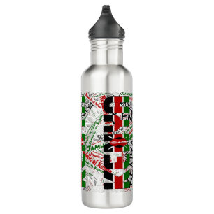 Kenya Flag Gorgeous Patriotic Edelstahlflasche