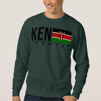 KENYA FLAG KENYAN ATHLETICS SPORTSPORTARTEN SPIELE SWEATSHIRT