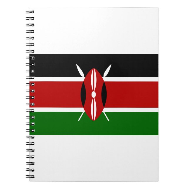 Kenya Flag Notizblock (Vorderseite)