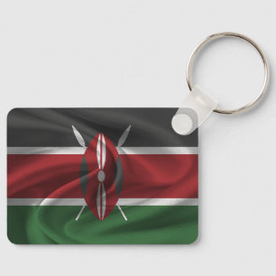 Kenya Flag Schlüsselanhänger