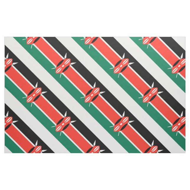 Kenya Flag Stoff (Yard (91,4 cm))
