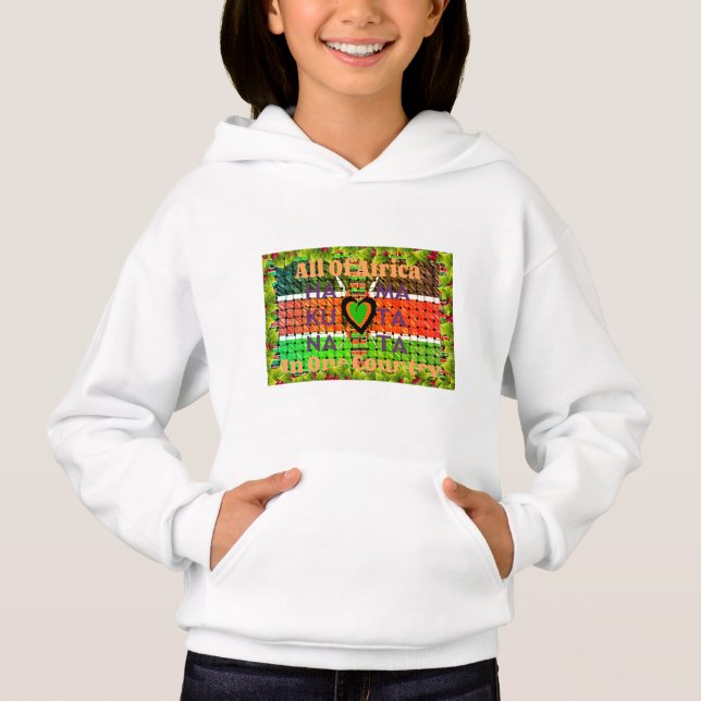 Kenya Hakuna Matata Hoodie (Vorderseite)