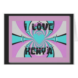Kenya Heart Art : I Love Kenya