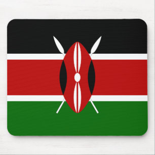 Kenya (Kenyan) Flag Mousepad