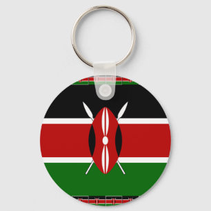 Kenya Kenyan Flags Schlüsselanhänger