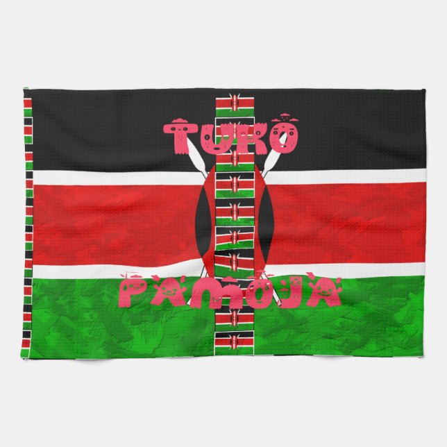 Kenya Kitchen Handtuch (Horizontal)