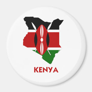 KENYA MAP MAGNET