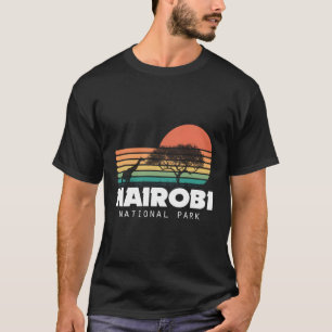 Kenya Nairobi Nationalpark Afrika Serengeti T-Shirt