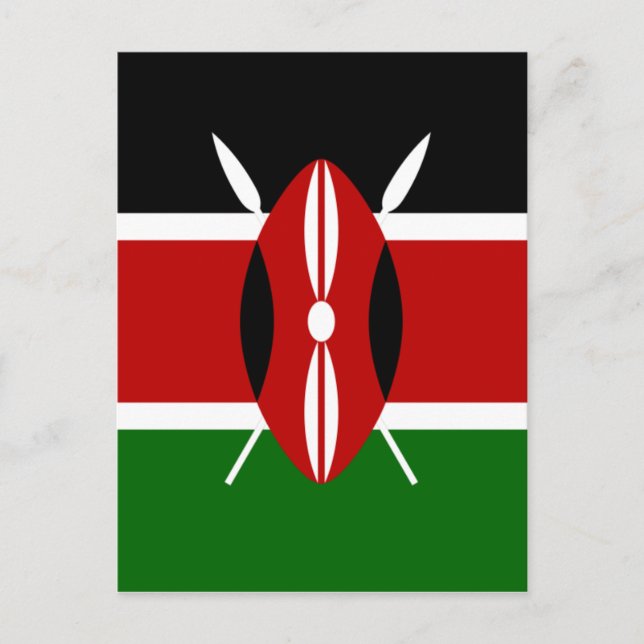 Kenya Postkarte (Vorderseite)
