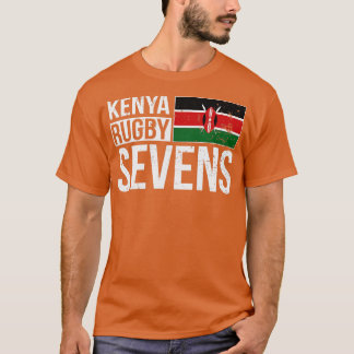 Kenya Rugby Sevens 7s Proud Fans von Kenyan Africa T-Shirt