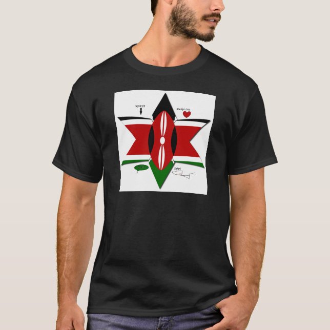 Kenya Safari T-Shirt (Vorderseite)