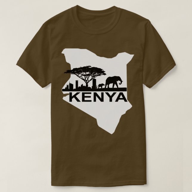 Kenya Safaris T-Shirt (Design vorne)