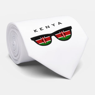 Kenya Shades benutzerdefinierte Text und Krawatte
