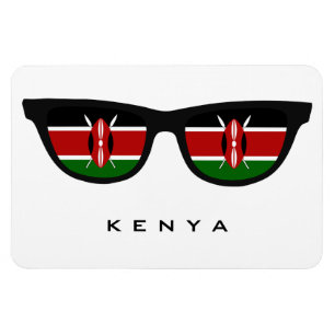 Kenya Shades custom text & color magnet