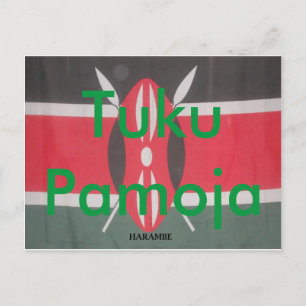 Kenya Tuko Pamoja Kenya nous sommes ensemble carte
