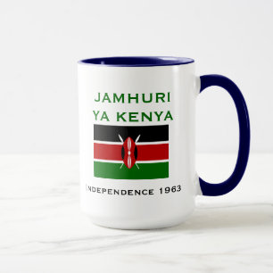 KENYA* Wappen und Flaggen-Tasse Tasse