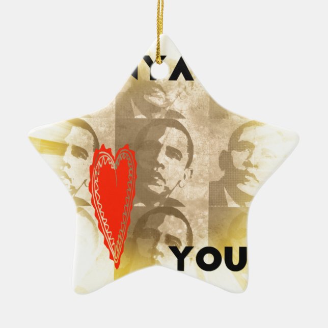 Kenya Wir Liebe Sie liebenswürdig perspektivisches Keramikornament (Vorne)