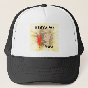 Kenya Wir Liebe Sie Truckerkappe