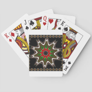 Kenyan Flag Colors Art Print/Graphic Spielkarten