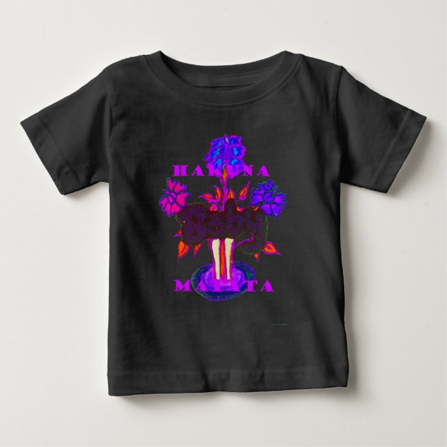 Kenyan Heart Art: Ich Liebe Kenya Baby T-shirt (Vorderseite)