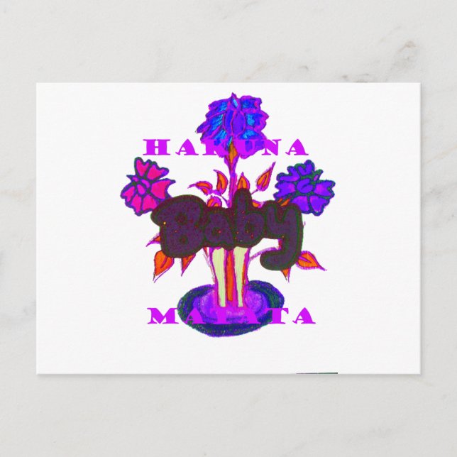 Kenyan Heart Art: Ich Liebe Kenya Postkarte (Vorderseite)